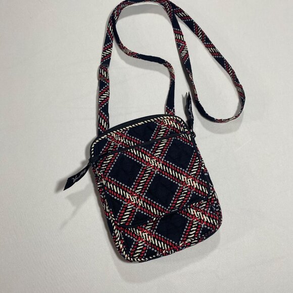 Vera Bradley Quilted Pattern Compact Crossbody Bag - Picture 1 of 6